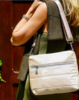 Shoulder Bag Shimmer Beige