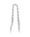 Wristlet Strap - Silver Metal Chain Design