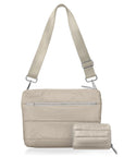 Set of Two Everyday Purse Essentials in Shimmer Beige
