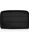 Puffer Clutch Mini Make Up Pouch Shimmer Black