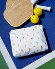 Medium Zipper Pack - Pickleball Pattern