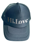 Travel Hat - Black Dahlia Hi Love