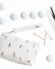 wristlet to organize golf accessories