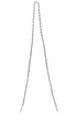 Silver chain purse strap 