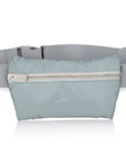 Layflat Fanny Pack Belt Bag in Shimmer Gray MAX on White Background