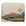 Medium Zipper Pouch Beige Blue Yellow Mountain Landscape