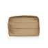 Bronze quilted Clutch on a white background