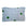 Pouch with green heart and golf ball designs on a light gray background