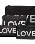 Black Love Pouch Set