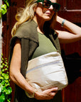 Clutch Purse Shimmer Beige