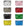Collection of various bandana patterned coin purses on a white background