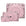 Pink Heart Bandana Print