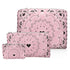 Pink Heart Bandana Print