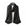 Signature Silk Scarf in black featuring the exclusive Signature Hi Print with hearts, moons, stars, and H! icons on white background