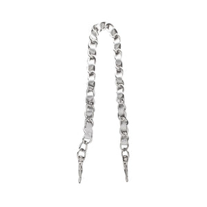 Wristlet Strap - Silver Metal Chain Design