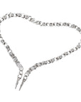 Wristlet Strap - Silver Metal Chain Design