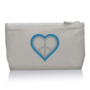 Cosmetic Pack in Earth Gray Sky Blue Peace & Love