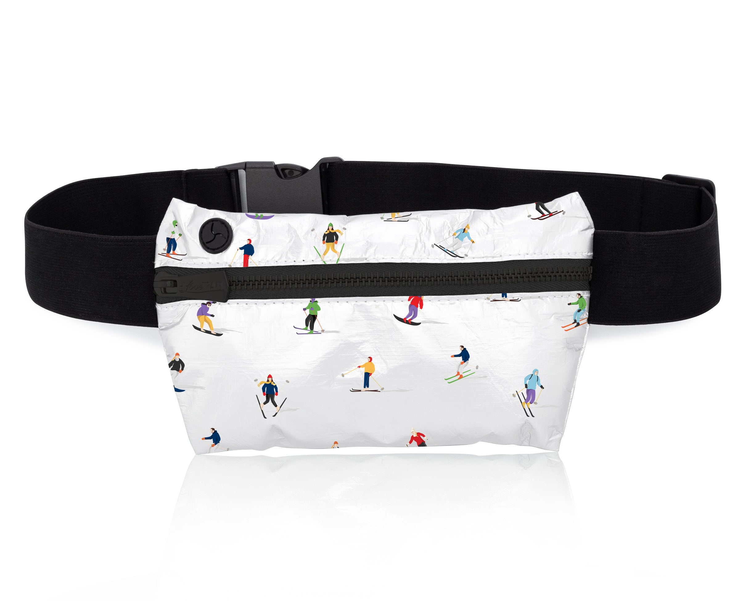 Layflat Fanny Pack Belt Bag in Dancing Skiers Print MAX – Hi Love