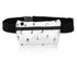 Layflat Fanny Pack Belt Bag in Dancing Skiers MAX on White Background