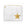 Medium zip pouch in shimmer white with gold star and gold star accent on zipper on white background.