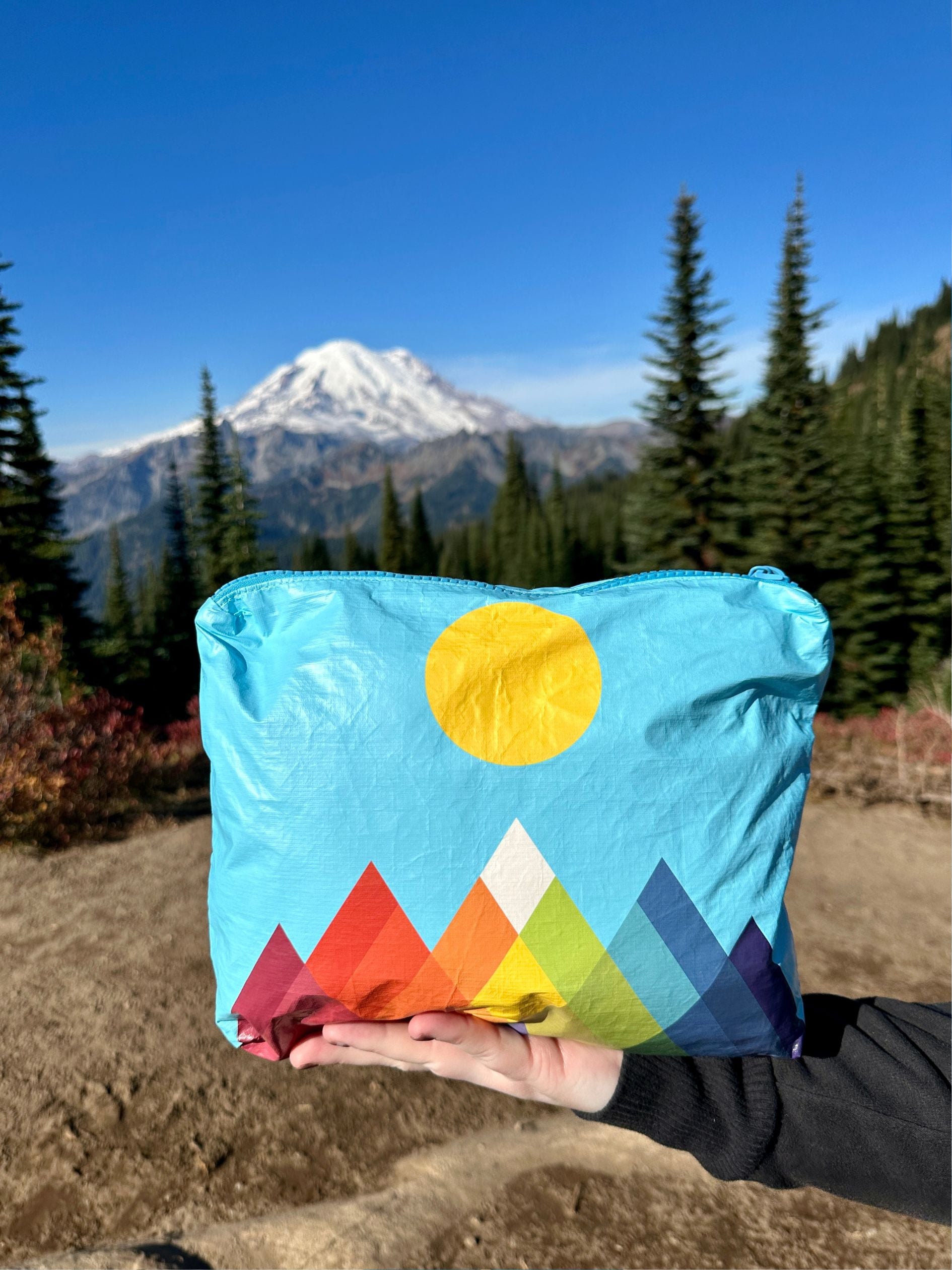 Mountain brights medium zipper pack