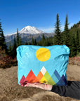 Mountain brights medium zipper pack