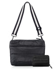 Set of Two - Everyday Puffer Purse Essentials in Shimmer Black