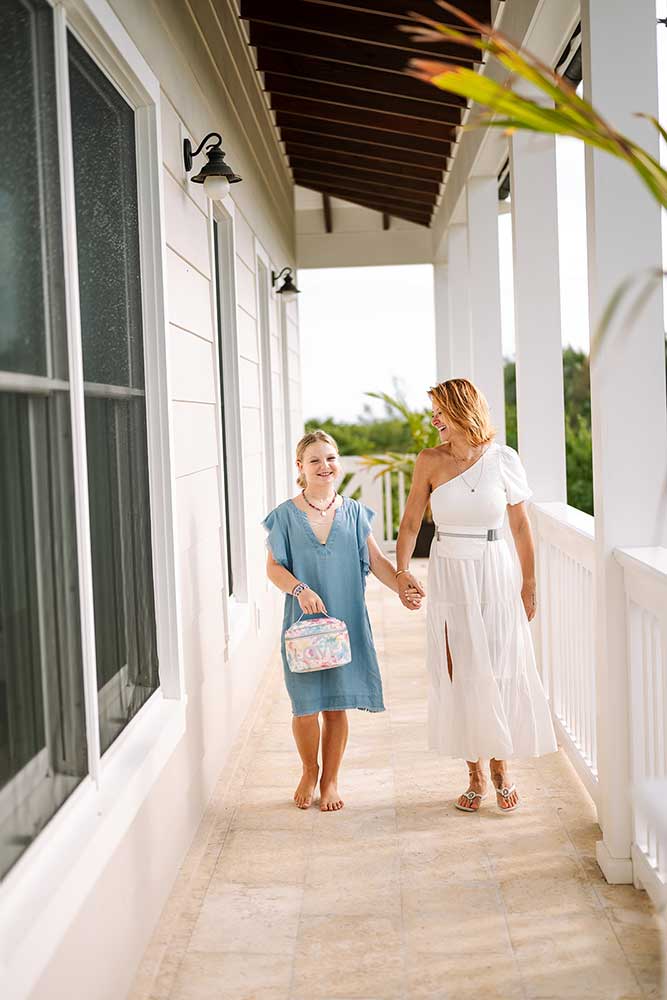 cosmetic case as handbag