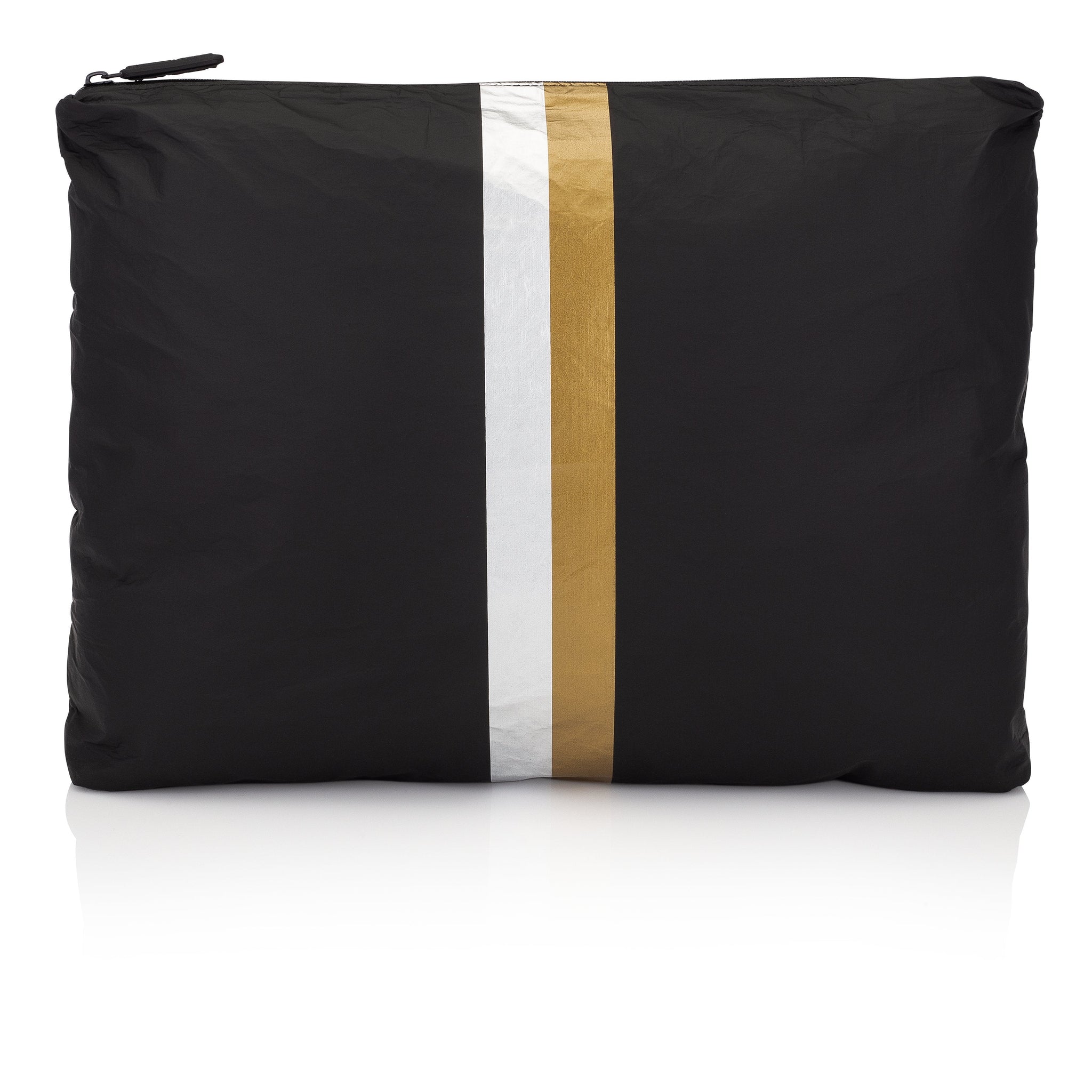 Jumbo Pack - Black HLT Collection with Metallic Silver and Gold Stripes