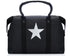 Duffel Bag Black with Silver Star