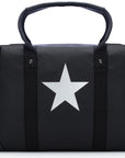 Duffel Bag Black with Silver Star