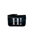Gift Card Pouch in Black with "H!" Logo