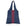 tote bag in navy with red stripes