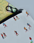 Mini Zipper Pack in Day Hikers Pattern