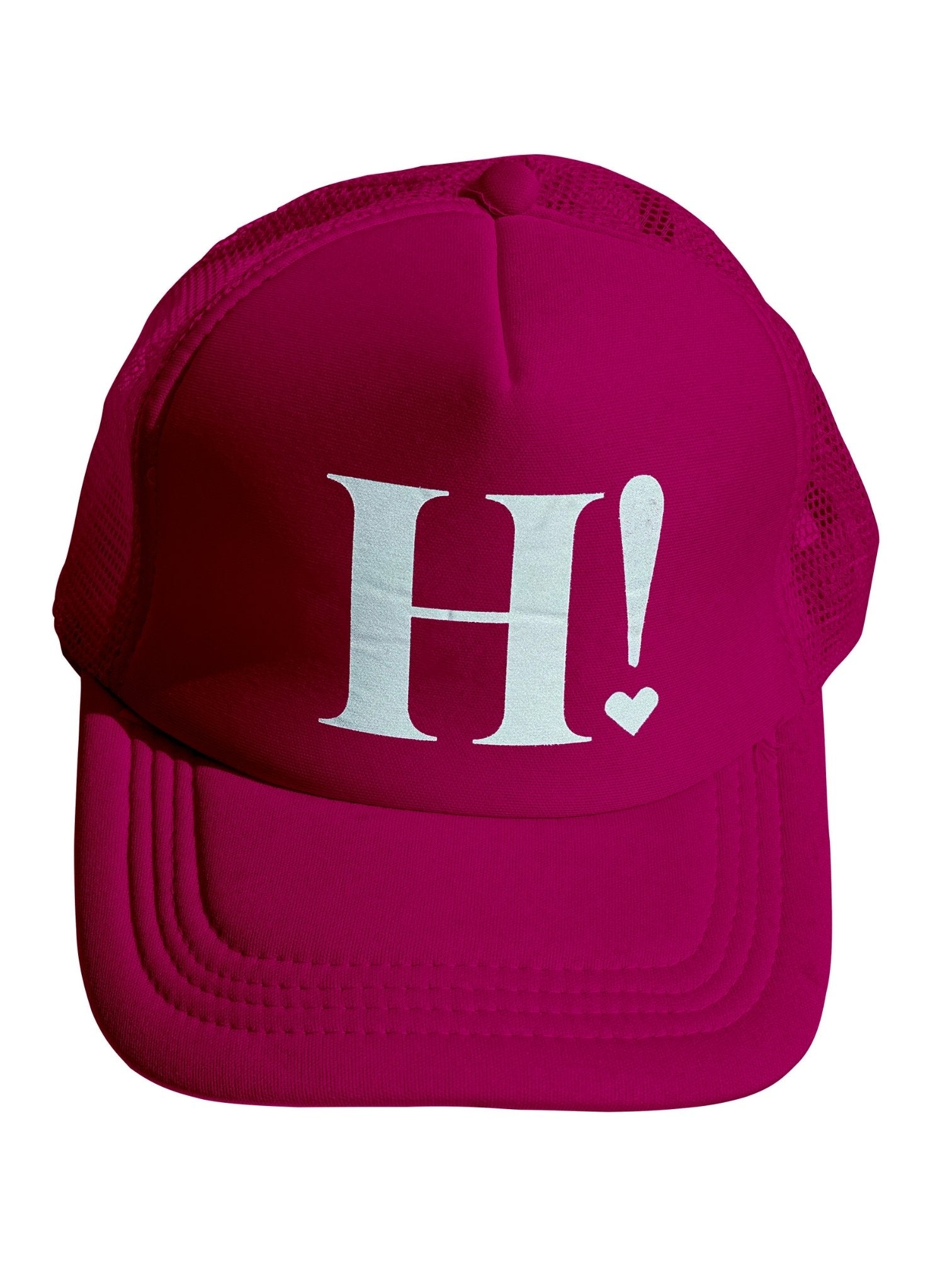 Hat - Paradise Pink with Silver H!