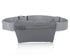 Layflat Fanny Pack Belt Bag in Cool Gray on White Background