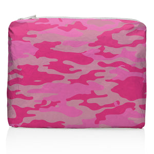 Medium Zipper Pack in Pink Camo