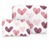 Set of Two Organizational Packs in "Language of Love" Heart Print on White Background