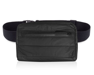 Puffer Fanny Pack - Black with MAX Strap