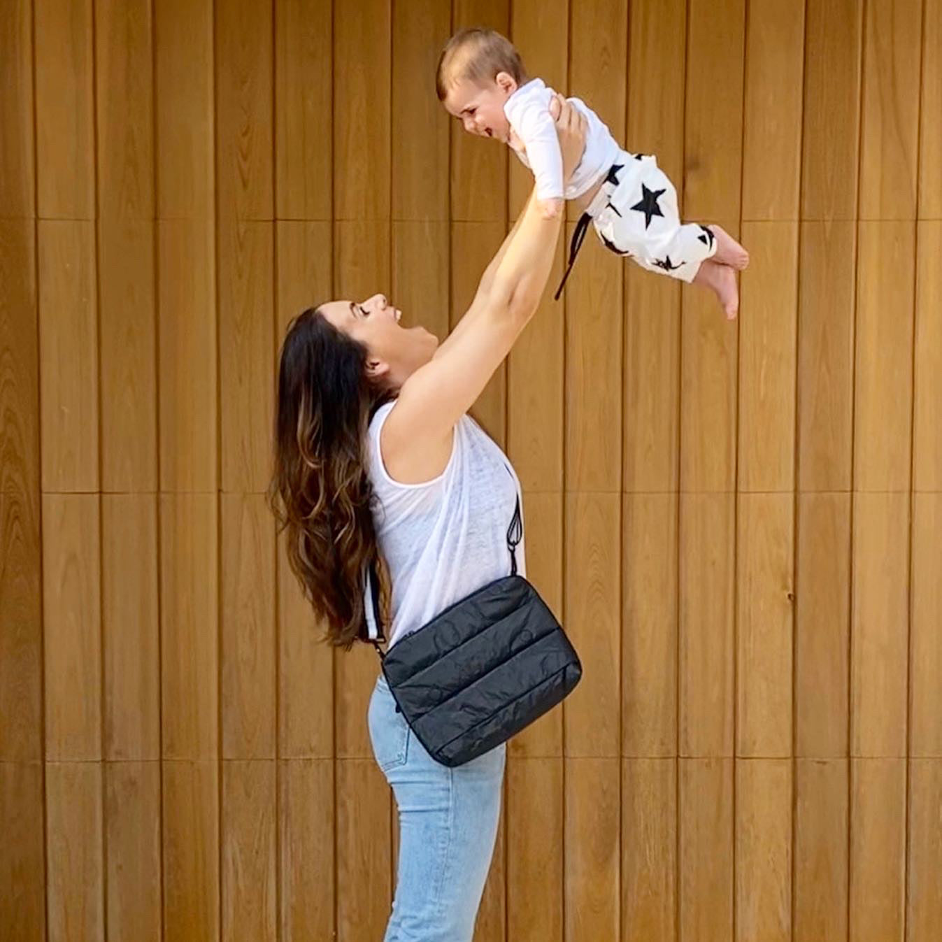 crossbody bag as diaper bag