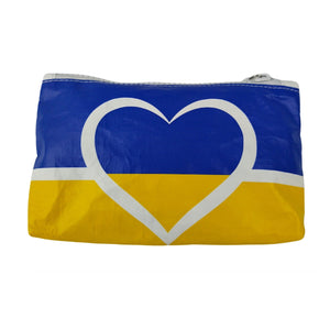 Mini Zipper Pack - Ukraine Heart